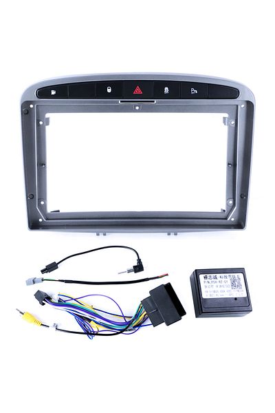 navi-it Navigatie dedicata Peugeot 408 2008-2020, gri, 4GB RAM 64GB ROM, Octacore, Display 9" QLED 1K, Carpl