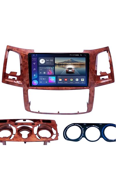 navi-it Navigatie dedicata Toyota Fortuner Hilux 2004-2014, 4GB RAM 64GB ROM, Octacore, Display 9" QLED 1K,