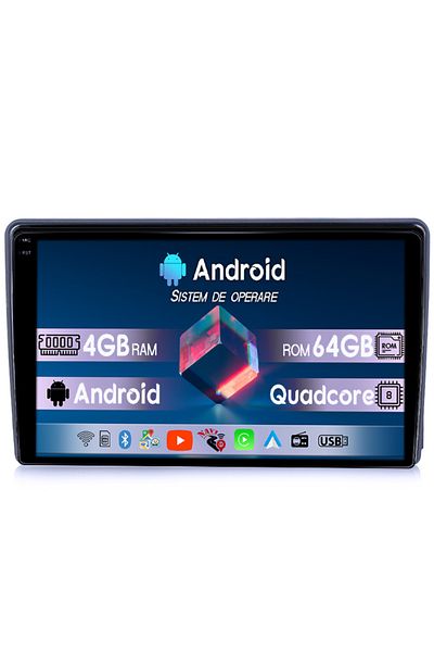 navi-it Navigatie dedicata Ford Transit 2002-2012, 4GB RAM 64GB ROM, Octacore, Android 14, Display QLED 1K 9