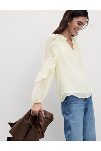 Marks & Spencer Fırfır Detaylı Bluz