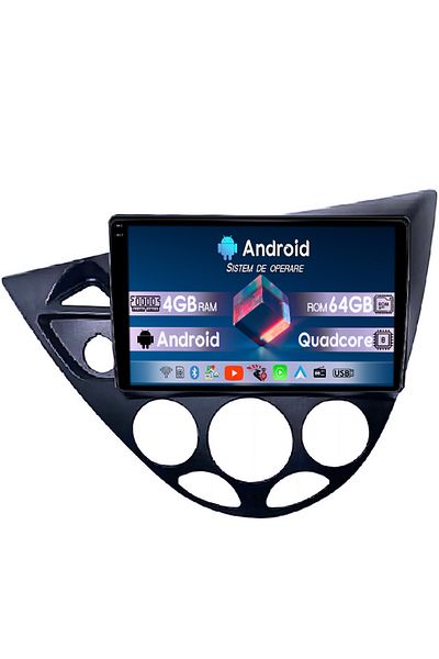 navi-it Navigatii dedicatadedicate Focus 1999-2005, 4GB RAM 64GB ROM, Octacore, Android 14, Display QLED 1K