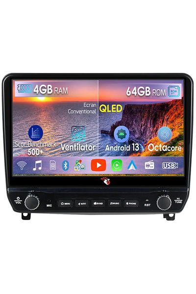navi-it Dedicated navigation Peugeot 407 2004-2011 with rotary buttons model 2024, 4 GB RAM 64 ROM, Quadcore,