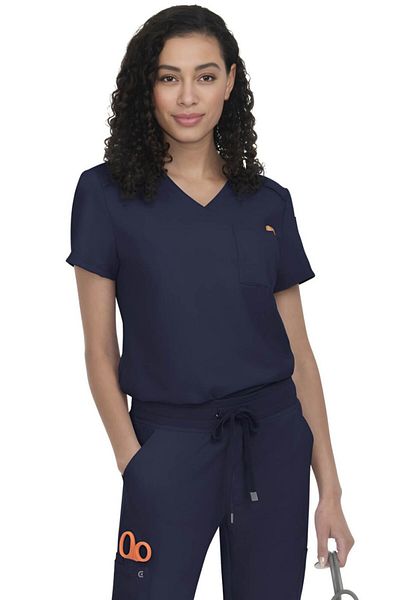 KOI Curologie medicală Halat pentru fericire - Aura | Uniformă Marină: M