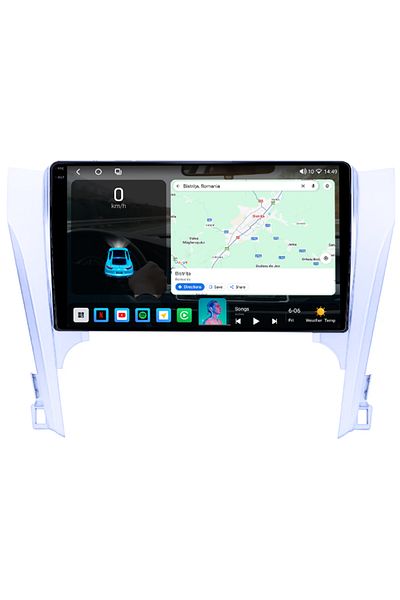 navi-it Navigatie dedicata Toyota Camry 2011-2014, 4GB RAM 64GB ROM, Octacore, Android 14, Display QLED 1K 9