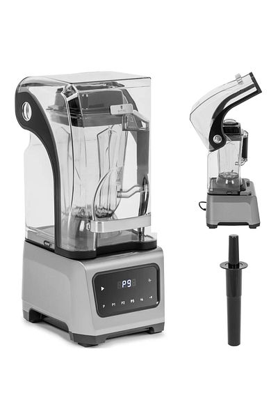 Royal Catering Blender tip ulcior cu carcasă fonoabsorbantă și panou digital 2,5 l 1680 W