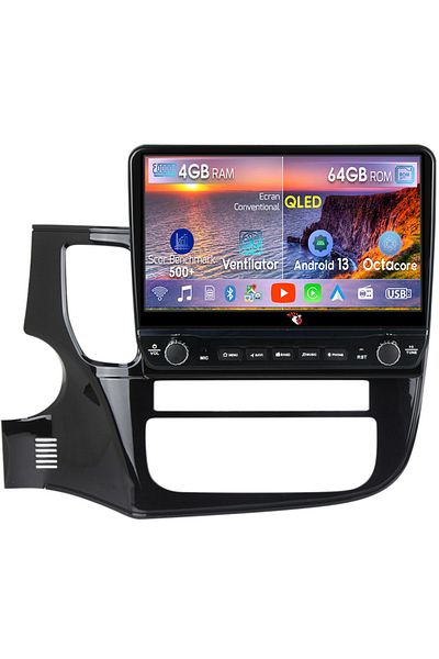 navi-it Dedicated navigation for Mitsubishi Outlander 2012-2018 with rotary buttons model 2024, 4 GB RAM 64 ROM, Q