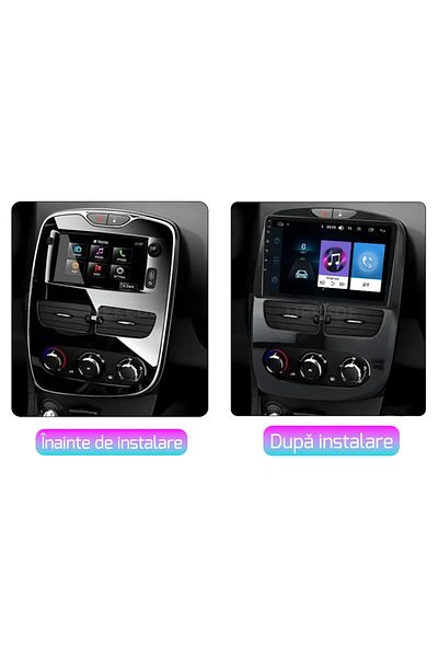 navi-it Navigatie dedicata Renault Captur 2016-2019, 4GB RAM 64GB ROM, Quad Core, Display 9" QLED 1K, Carpla