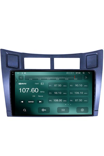 navi-it Dedicated navigation for Toyota Yaris 2005-2012, 4GB RAM 64GB ROM, Octacore, Android 14, QLED 1K 9 Display
