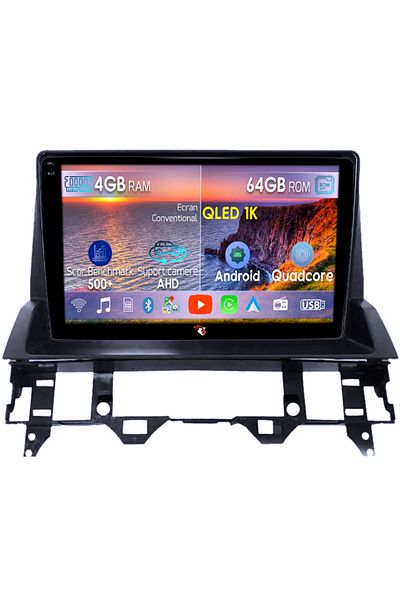 navi-it Navigatie dedicata Mazda 6 2002-2009, 4GB RAM 64GB ROM, Octacore, Android 14, Display QLED 1K 9", Ca