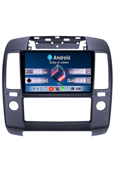 navi-it Navigatie dedicata Nissan Navara 2004-2010, 4GB RAM 64GB ROM, Octacore, Display 9" QLED 1K, Carplay,