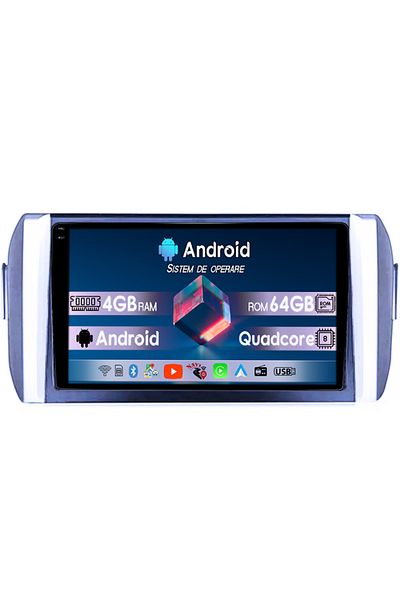 navi-it Navigatie dedicata Toyota Innova 2015-2017, 4GB RAM 64GB ROM, Quad Core, Display 9" QLED 1K, Carplay