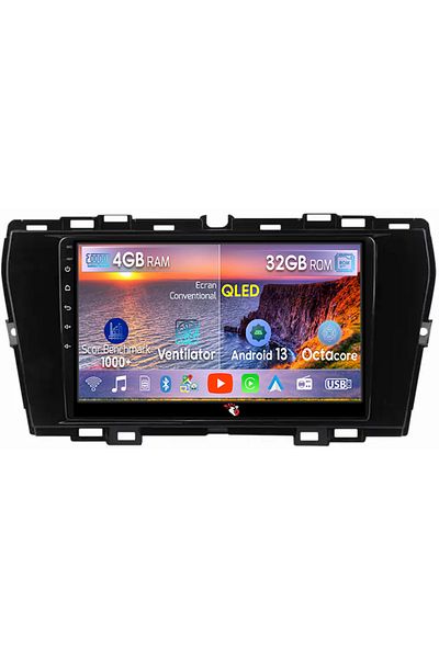 navi-it Navigatie dedicata SsangYong Tivoli 2019-2021, Android 13, Wireless Carplay si Android auto 4GB RAM