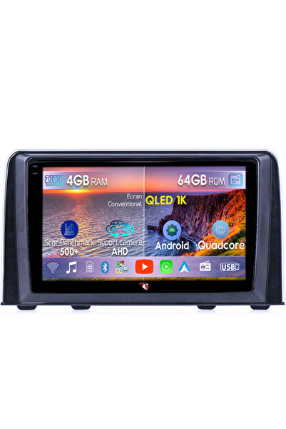 navi-it Navigatie dedicata Honda CR-V 2016-2018, 4GB RAM 64GB ROM, Octacore, Android 14, Display QLED 1K 9",