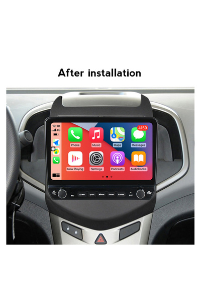 navi-it Navigatie dedicata Aveo 2011-2015 cu butoane rotative model 2024, 4 GB RAM 64 ROM, Quadcore, Android