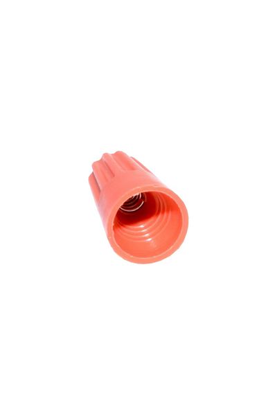 flores Set 100 buc Conector terminal rapid prin infiletare, pentru cablu, portocaliu, P3 x 4 mm
