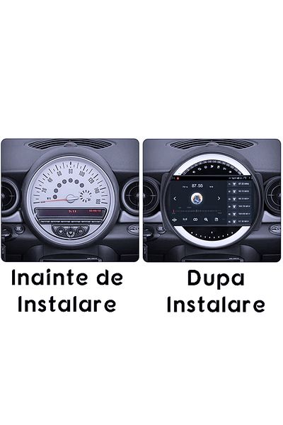 navi-it Navigatie dedicata Mini Cooper 2007-2015, 4GB RAM 64GB ROM, Octacore, Display 9" QLED 1K, Carplay, A