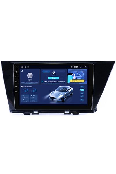 navi-it Navigation dedicated to Kia Niro 2016-2019, 4GB RAM 32GB ROM, Octacore, Android 14, Display QLED 9", DSP,
