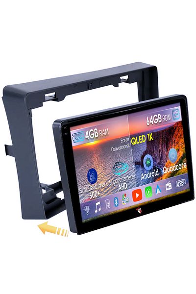 navi-it Navigatie dedicata Mitsubishi L200 2018-2020, 4GB RAM 64GB ROM, Octacore, Android 14, Display QLED 1