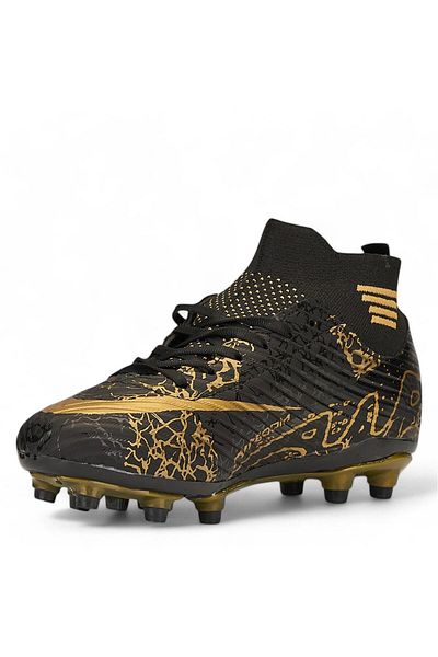 LALİGA Crampon Socks - Black/Black/Gold/Patterned