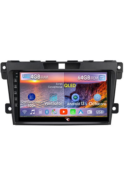 navi-it Navigatie dedicata Mazda CX7 2008-2015, 4GB RAM 64GB ROM, Octacore, Android 13, Display QLED 9", DSP