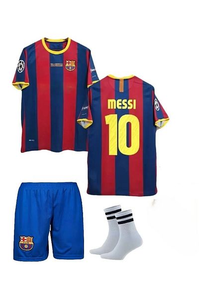 rüya vadisi Barca Messi. Burgundy Blue Children's Jersey Set of 3
