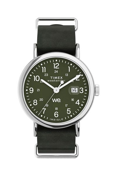 Timex Weekender 40mm Leather Watch for Men