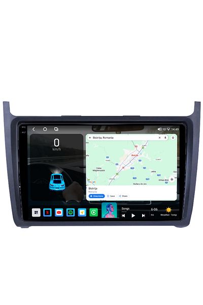navi-it Navigatie dedicata Volkswagen Polo Golf Passat, 4GB RAM 64GB ROM, Octacore, Android 14, Display QLED