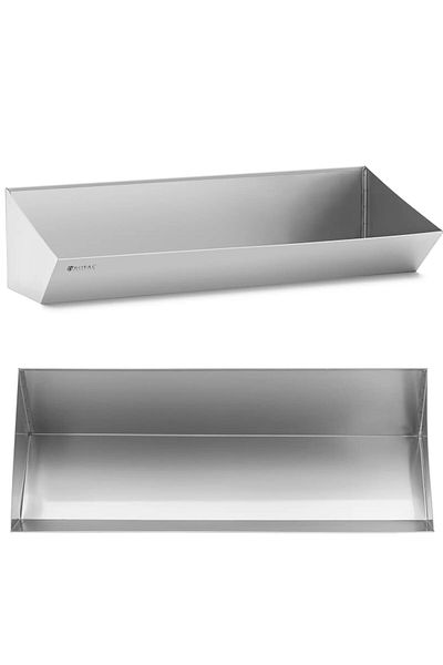 Royal Catering Tavă pentru cadă de baie, pentru cartofi prăjiți, oțel inoxidabil, 80 x 30 cm