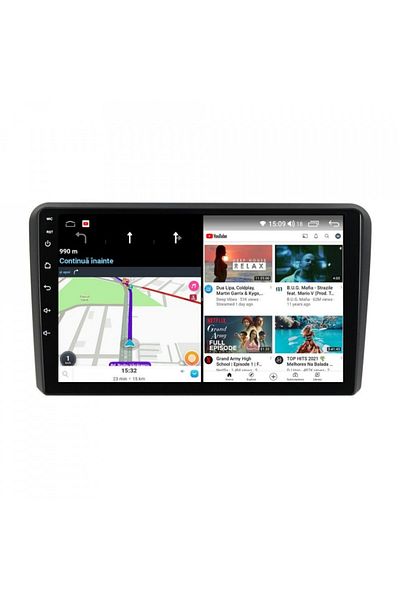 navi-it Navigatie dedicata Audi A3 2003 - 2013, 4 GB RAM 32 ROM, Android 13, Display QLED, 9", DSP, Carplay,