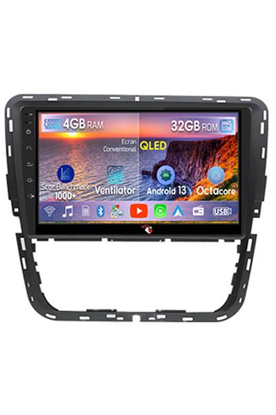 navi-it Navigatie dedicata Passat 2012-2015, 4 GB RAM 32 ROM, Android 14, 9", DSP, Carplay, Android Auto, In