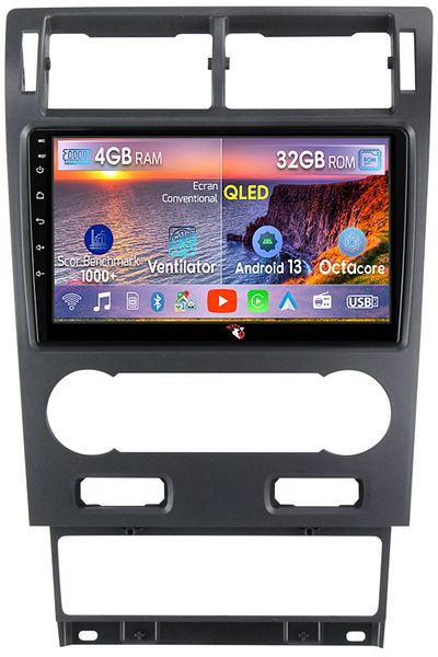 navi-it Navigatie dedicata Ford Mondeo 2000-2007, 4GB RAM 32GB ROM, Android 13, Display 9 " , Internet ,Apli