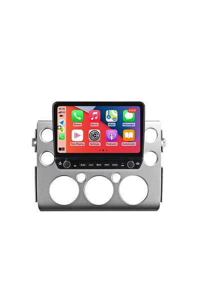 navi-it Dedicated navigation FJ Cruiser J15 2006-2020 with rotary buttons model 2024, 4GB RAM 64GB ROM, Quadco