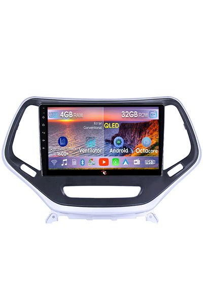 navi-it Navigatie dedicata Jeep Grand Cherokee 2014-2018, 4GB RAM 32GB ROM, Octacore, Android 14, Display QL