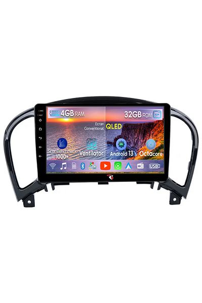 navi-it Navigatie dedicata Nissan Juke 2010-2014, 9 Inch, 4GB RAM 32 GB ROM, Octacore, QLED, DSP, RDS, 4G, A