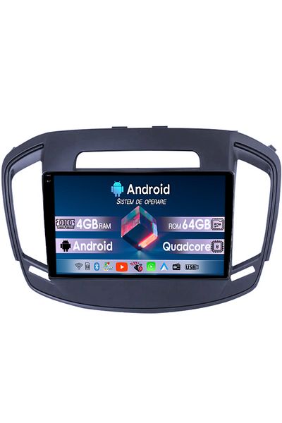 navi-it Navigatie dedicata Opel Insignia 2013-2017, 4GB RAM 64GB ROM, Quad Core, Display 9" QLED 1K, Carplay