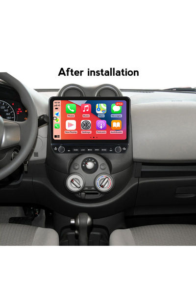 navi-it Navigatie dedicata March 2010-2013 & Micra 2010-2015 cu butoane rotative model 2024, 4 GB RAM 64 ROM