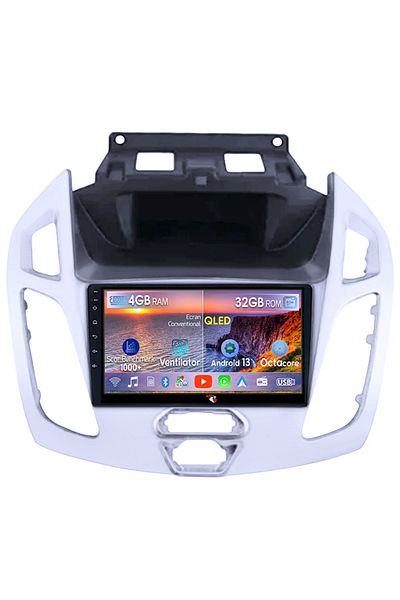 navi-it Navigatie dedicata Ford Transit Connect 2015, 4 GB RAM 32 ROM, Android 13, Display QLED, 9", DSP, Ca