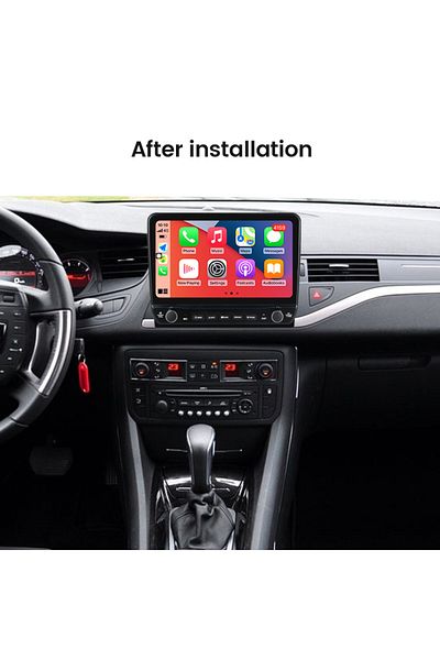 navi-it Dedicated navigation Citroen C5 2009 with rotary buttons model 2024, 4 GB RAM 64 ROM, Quadcore, Android