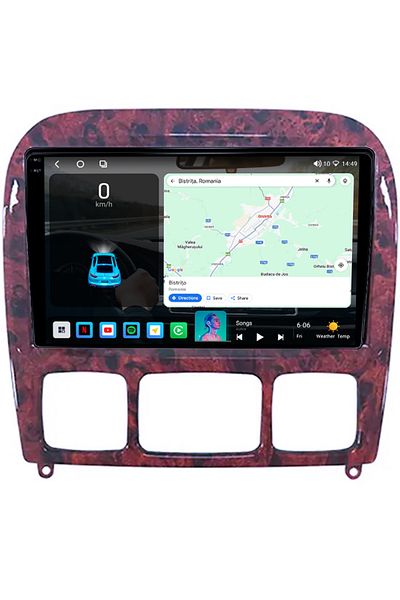 navi-it Navigatie dedicata Mercedes-Benz S-class, 4GB RAM 64GB ROM, Octacore, Android 14, Display QLED 1K 9"