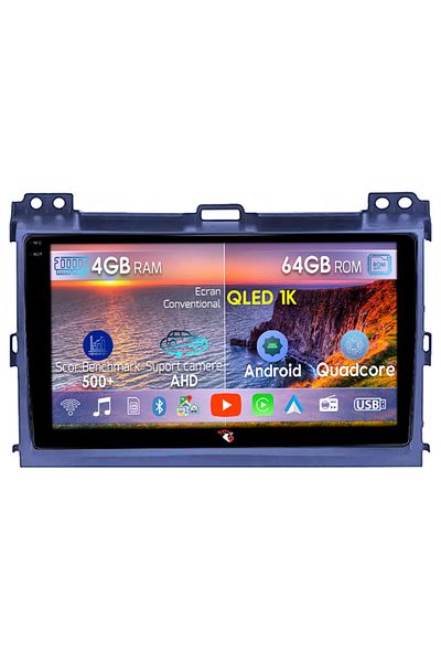 navi-it Navigatie dedicata Toyota Land Cruiser J120 Prado 2003 - 2009, 4GB RAM 64GB ROM, Octacore, Android 1