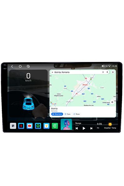 navi-it Navigatie dedicata Mitsubishi Outlander 2004-2008, 4GB RAM 64GB ROM, Octacore, Android 14, Display Q
