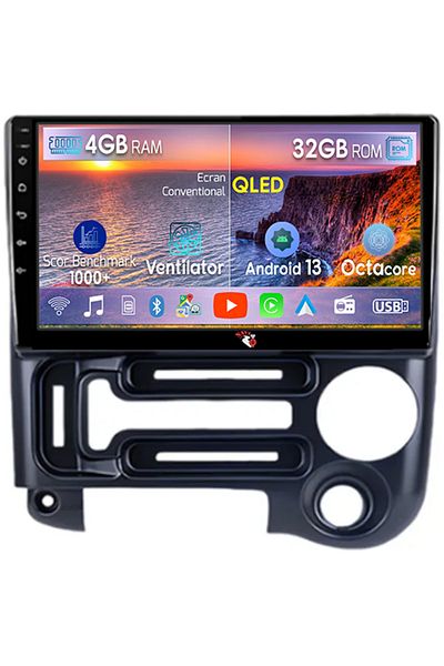 navi-it Dedicated navigation Hyundai Santro 2006-2015, 4 GB RAM 32 ROM, Android 13, QLED Display, 9", DSP, Ca