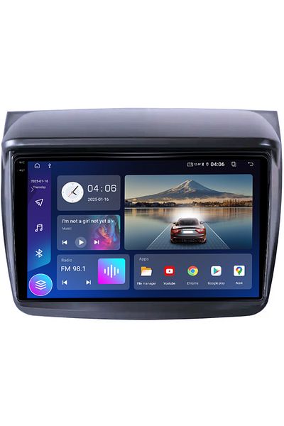 navi-it Dedicated navigation for Mitsubishi Pajero Sport 2014, 2 GB RAM 64GB ROM, Android 14, Display QLED 1K, 9",