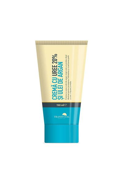 Belora Cremă hidratantă cu 20% uree și ulei de argan, 150 ml