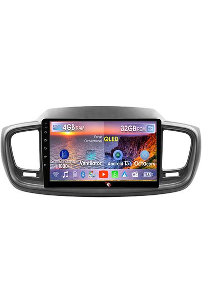 navi-it Navigatie dedicata KIA Sorento 2014-2017, 4GB RAM 32 ROM, Android 13, Display QLED, 10",DSP, Carplay
