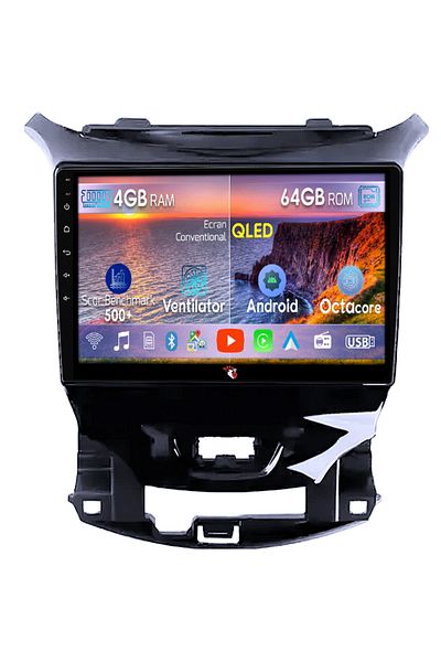 navi-it Navigatie dedicata Chevrolet Cruze 2017, 4GB RAM 64GB ROM, Octacore, Android 13, Display QLED 9", DS