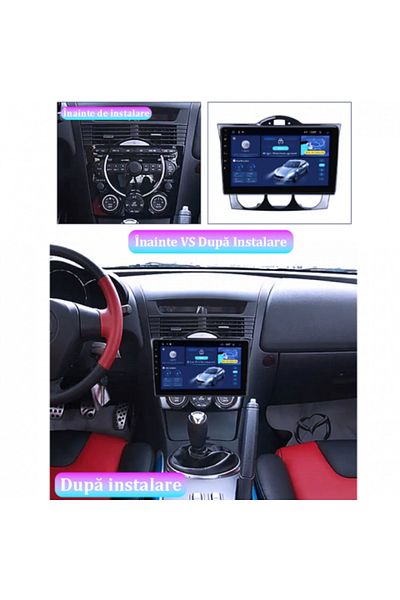 navi-it Navigatie dedicata Mazda RX-8 2008-2021, 4GB RAM 64GB ROM, Octacore, Display 9" QLED 1K, Carplay, An