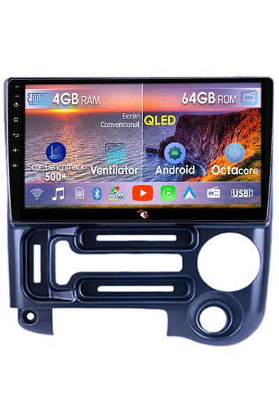 navi-it Navigatie dedicata Santro 2006-2015, 4GB RAM 64GB ROM, Octacore, Android 14, Display QLED 9", DSP, C