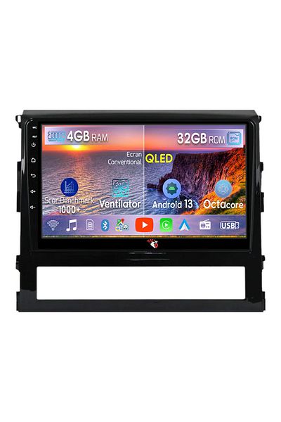 navi-it Navigatie dedicata Toyota Land Cruiser 200 2015-2018, 4GB RAM 32GB ROM, Android 13, Display 9 " , In