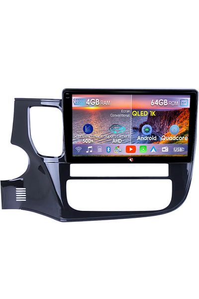navi-it Navigatie dedicata Mitsubishi Outlander 2012-2017, 4GB RAM 64GB ROM, Octacore, Android 14, Display Q